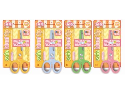 Nůžky dětské M&G Ice cream, 127mm , mix barev