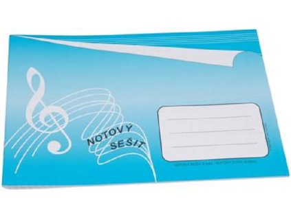 Notový sešit A5 8 listů