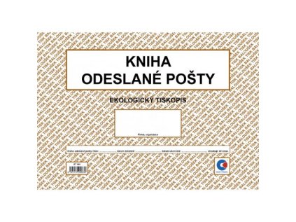 Kniha odeslané pošty ET360 A4 (oboustranná)