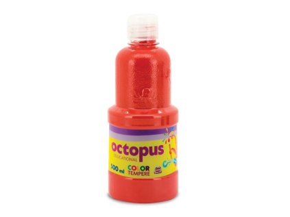 Temperová barva UNICOLOR 500 ml, červená