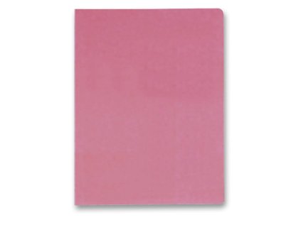 Desky papírové 3chlopňové HIT OFFICE - růžové