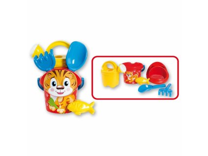 Androni Sada na písek tygřík s konvičkou - malá