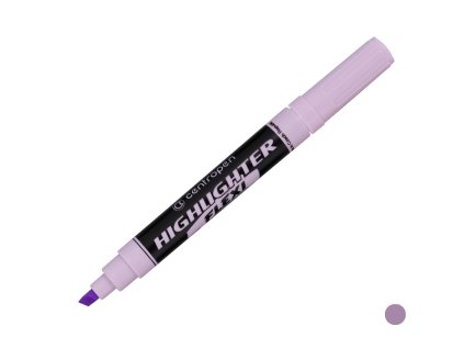 Zvýrazňovač Centropen 8542 Flexi, pastelově fialový