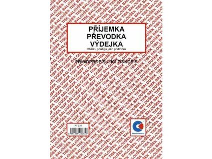 Příjemka - převodka - výdejka A5