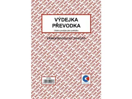Výdejka - převodka