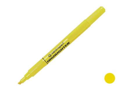 Zvýrazňovač Centropen 8722, žlutý