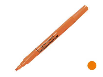 Zvýrazňovač Centropen 8722, oranžový