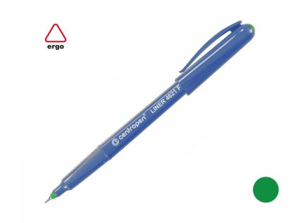 Popisovač Centropen 4621 F, zelený