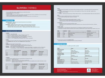 Přehledová tabulka - Slovesa