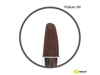 Štětec plochý č. 4 UNI LINE