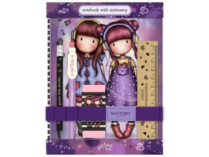 Psací souprava Santoro London - The Duet, rozměry: 15.6 x 20 x 3 cm