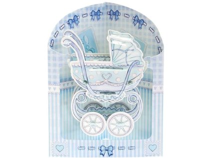 Prostorové přání - Baby Boy Pram