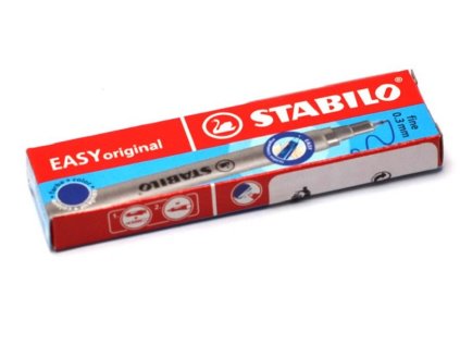 Náplň STABILO EASYoriginal, 0,3mm, modrá, 3ks