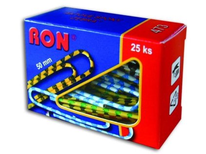 473 dopisová spona aktová Zebra 50 mm, 25ks