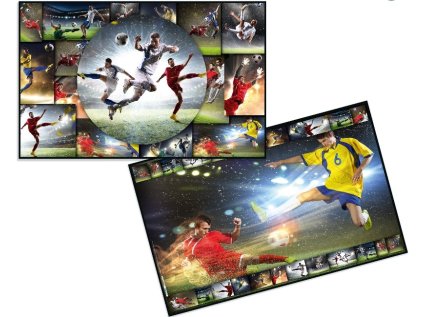 Psací podložka na stůl - fotbal, 550 x 350mm