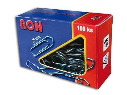 461 dopisová spona šípová 25 mm, 100ks