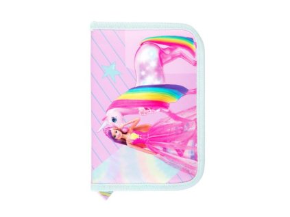 Penál jednopatrový - Barbie, rozměry: 210 x 135 x 35 mm