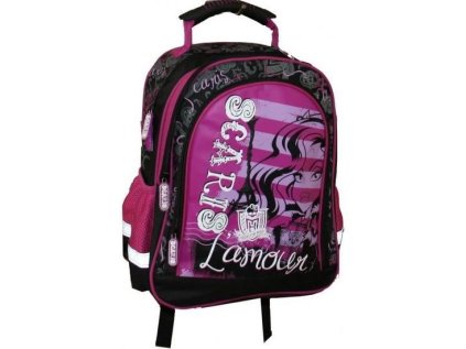 Dívčí batoh MONSTER HIGH, rozměry: 360 x 280 x 150 mm