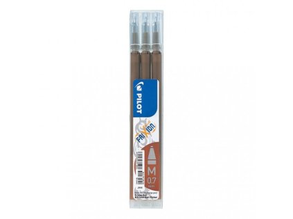 Náplň Pilot Frixion 0,7 hnědá, balení 3ks