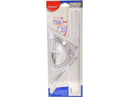 Sada Maped Geometric Maxi - Pravák - 4 dílná