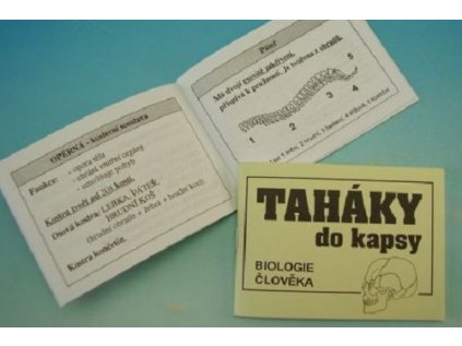 Taháky do kapsy - Biologie