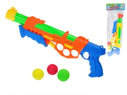 Pistole na kuličky/vodní pistole 2v1 48cm