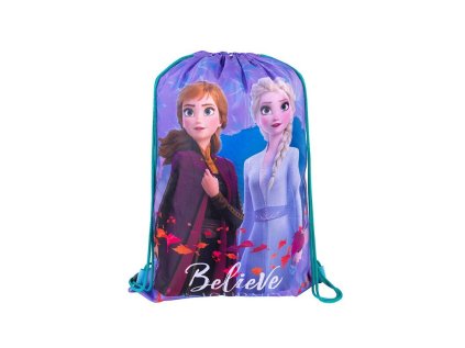 Sáček na přezůvky - Ledové království, rozměry: 45 x 32 cm