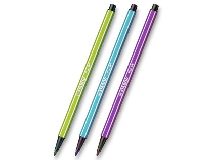 Popisovač stabilo Pen 68- fluo zelená