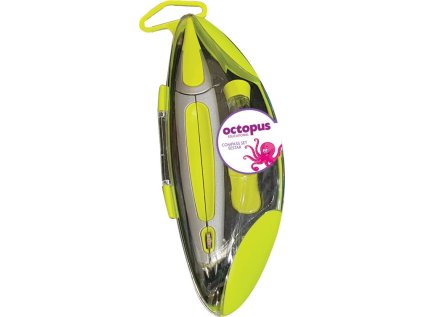 Kružítko OCTOPUS kovové v krabičce, mix 3 neonových barev