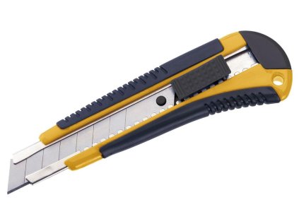 116 odlamovací nůž profi s kovovým krytem, šířka čepele 18 mm