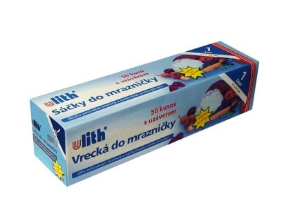 Sáčky do mrazničky (HDPE) 17x25cm, 1L 50ks