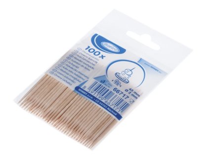 Párátko dřevěné kulaté 2 x 65 mm [100 ks]