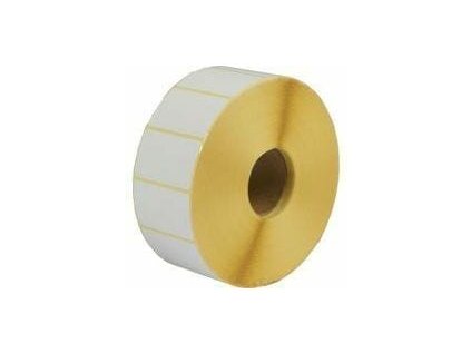 32x25mm, etikety bílé, samolepící na kotouči, návin 4000, dutinka 40mm