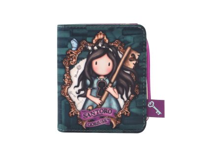 Peněženka 2v1 s odnímatelnou kapsou Santoro London - Curiosity, 10 x 14 x 2,5 cm