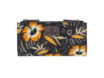 Peněženka Santoro London - Gold, rozměry: 10 x 20 x 2 cm