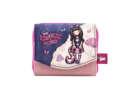 Peněženka střední Santoro London – Cheshire Cat, 11,5 x 9,5 x 3 cm