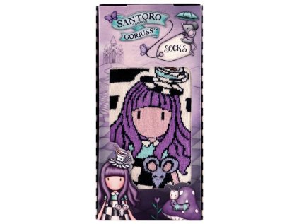 Ponožky Santoro London - A Little More Tea, délka chodidla 25 - 28 cm