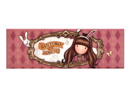 Krabička na tužky/drobnosti Santoro - Gorjuss - Just One Second, 20 x 4 x 7cm