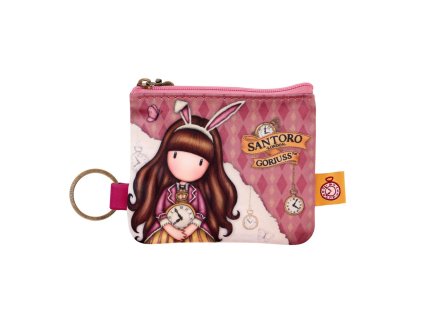 Peněženka / klíčenka Santoro London –Just One Second, 12 x 9 x 1 cm