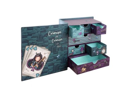 Box na šperky Santoro London - Curiosity, 23 x 23 x 9 cm