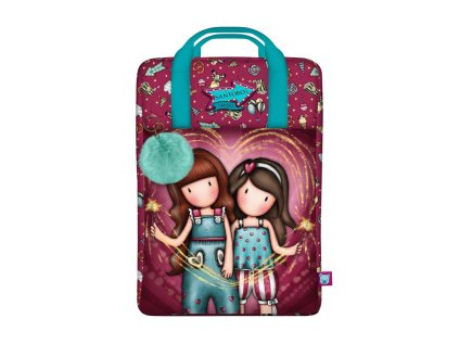 Batoh na zip Santoro London - Fireworks, rozměry: 25,5x35x10cm