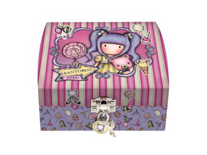 Šperkovnice na zámek Santoro London - First Prize, rozměry: 14,5 x 9 x 11,5 cm