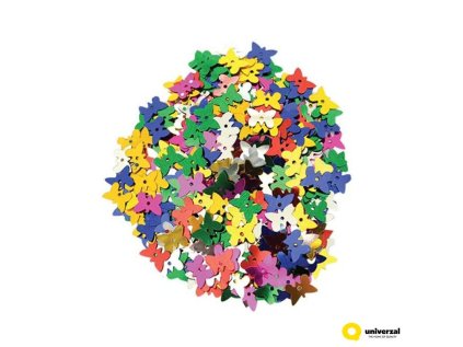 Dekorativní konfety motýlci 11 x 8 mm