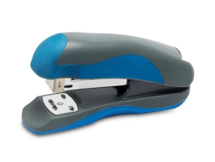 Sešívačka na 20 listů kovová modrá