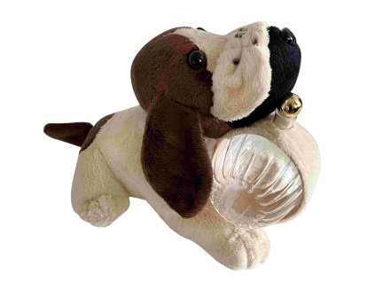 Plyšový pes záchranář s láhví 350 ml