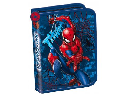 Penál jednopatrový - Spiderman , Rozměry: 210 x 135 x 35 mm
