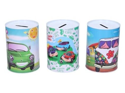 Pokladnička 8,5x12cm - auto