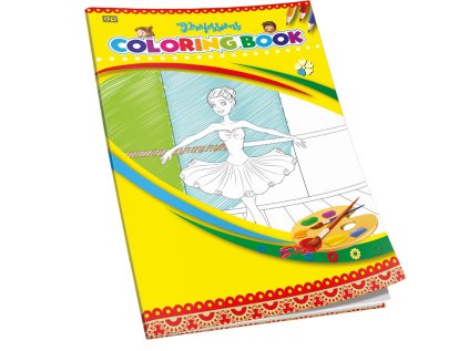 Omalovánky A4/8listů, motiv povolání, ofsetový papír 100g/m2