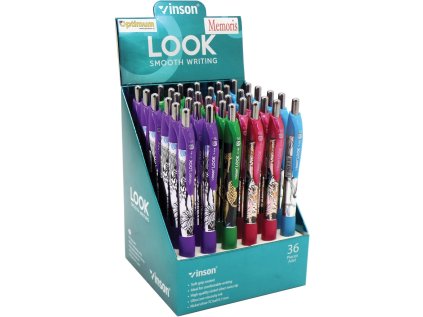 Gelové pero LOOK JUNGLE 0,7mm