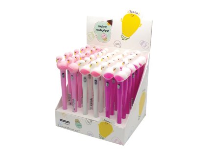 Kuličkové pero GLOW OP1192 FLAMINGO 0,7mm, svítící